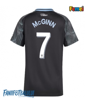 Aston Villa John McGinn #7 Tricou Fotbal Replică 2025-26 Femei Deplasare